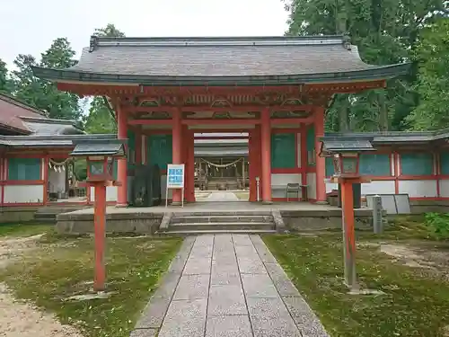 出石神社の山門・神門