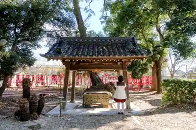 古井神社の手水舎