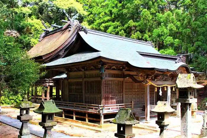 筑陽神社の本殿