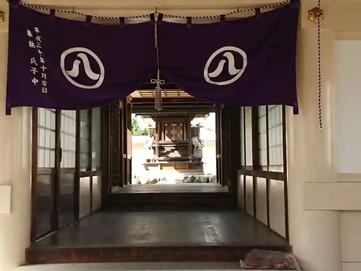 八幡社(鍜治ケ一色)の本殿・本堂