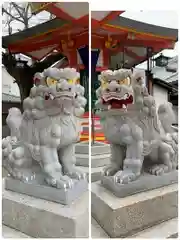 七松八幡神社の狛犬