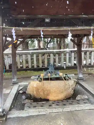 酒見神社の手水舎