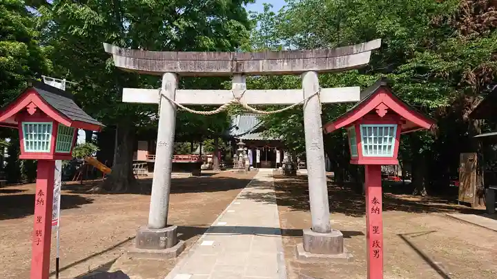 鶴峯八幡宮の鳥居