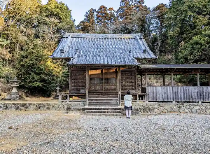 神明社 (西神戸町)の本殿・本堂