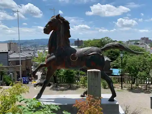 岡崎天満宮の狛犬