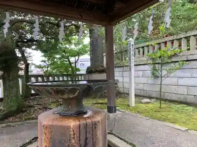 小名浜諏訪神社 ~海の鎮守様~の手水舎