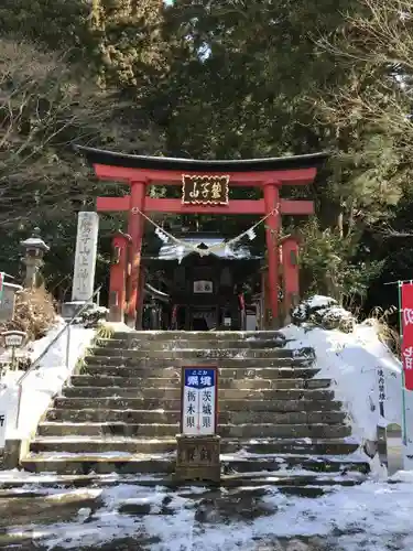 鷲子山上神社の鳥居