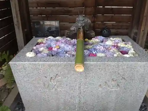 鎮守氷川神社の手水舎