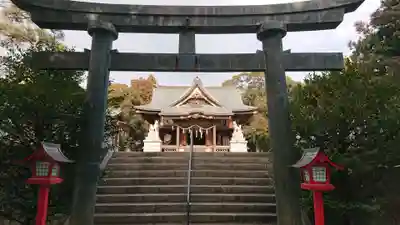 一瓶塚稲荷神社の鳥居