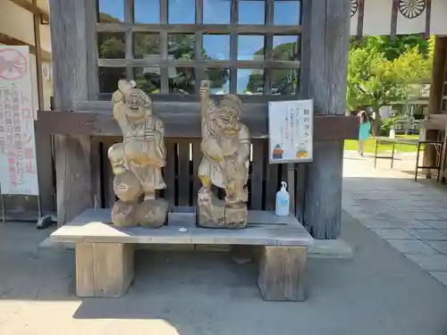 大洗磯前神社の像