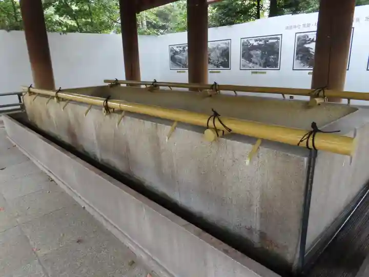 靖國神社の手水舎