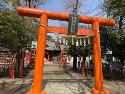 村富神社の鳥居