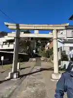 御霊神社(川名御霊神社)の鳥居