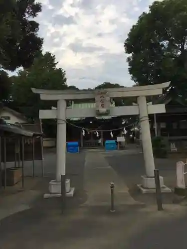 八幡宮の鳥居