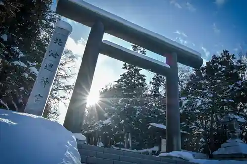 北海道神宮の鳥居