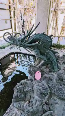 菊田神社の手水舎