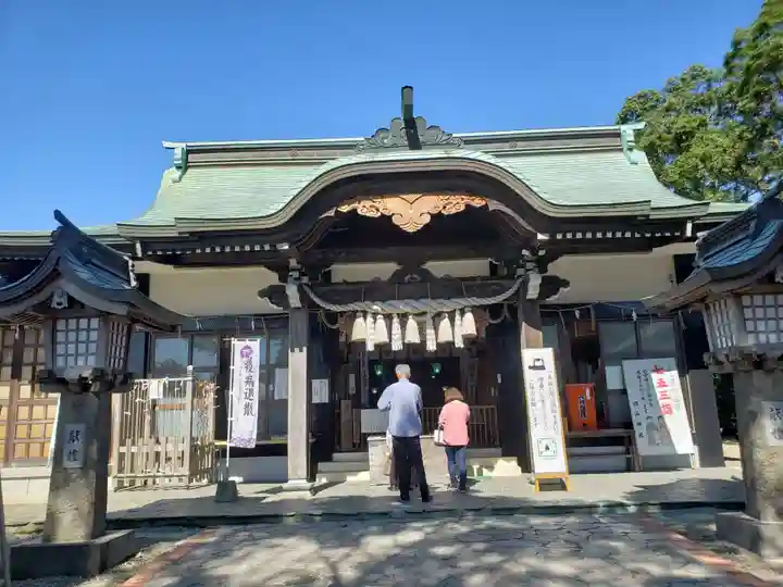 四山神社の本殿・本堂