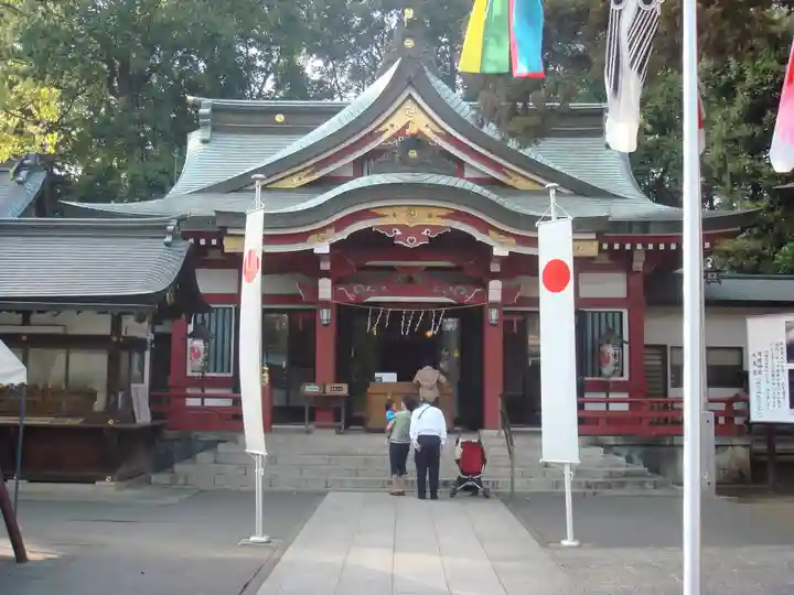 日枝神社水天宮の本殿・本堂