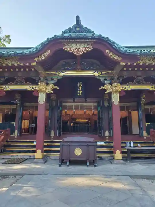 根津神社の本殿・本堂