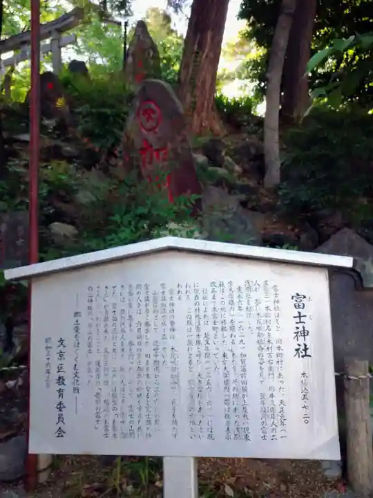 駒込富士神社(東京都)