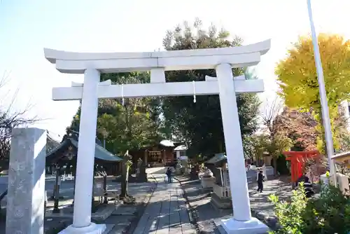 町田天満宮の鳥居