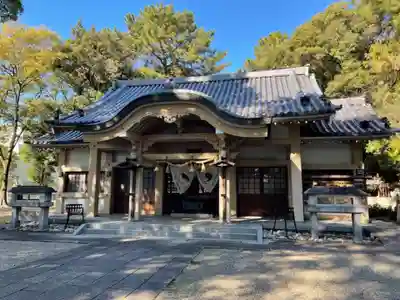 漆部神社の本殿・本堂