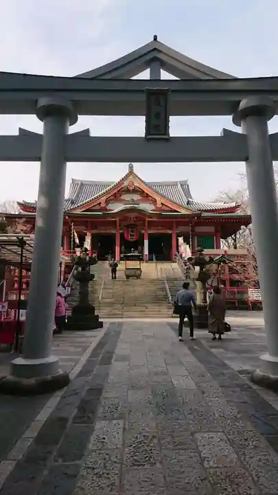 瀧泉寺(目黒不動尊)の鳥居