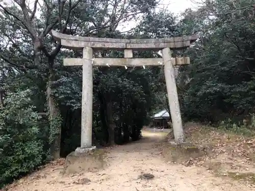 飯神社の鳥居