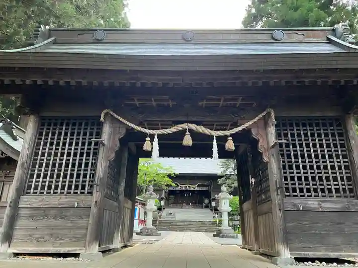 河口浅間神社の山門・神門