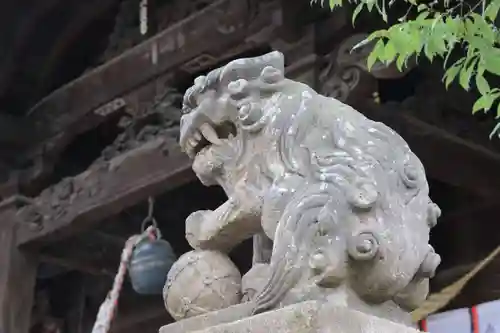 阿邪訶根神社の狛犬