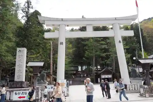 諏訪大社の鳥居