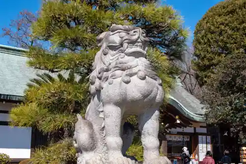 足利織姫神社の狛犬