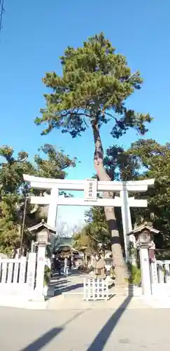 菊田神社の鳥居