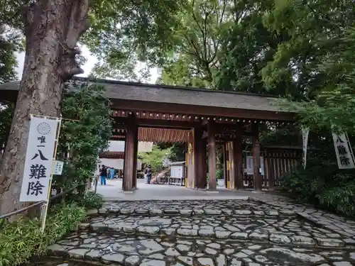 阿佐ヶ谷神明宮の山門・神門