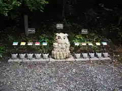 鷲子山上神社の狛犬