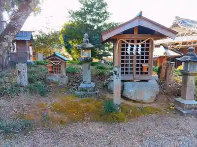 於美阿志神社（檜隈寺跡）の末社・摂社