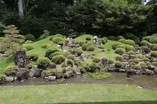 龍潭寺の庭園