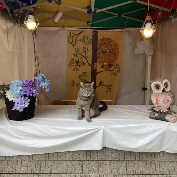 鷲子山上神社の動物
