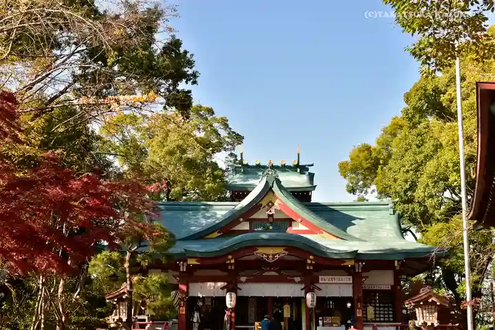 多摩川浅間神社の本殿・本堂
