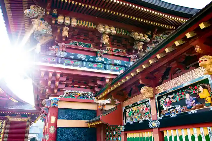 大杉神社の山門・神門