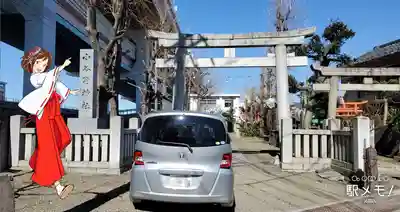 小谷野神社の鳥居