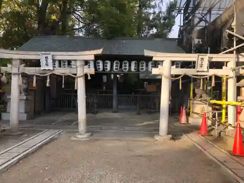 阿部野神社の鳥居