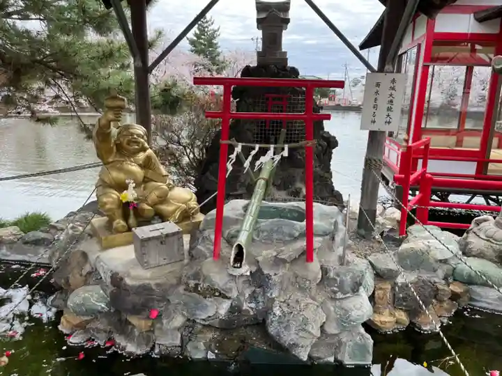 御嶽山 白龍神社の手水舎