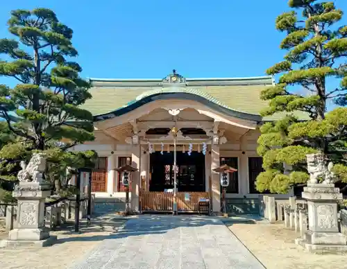 大江神社の本殿・本堂