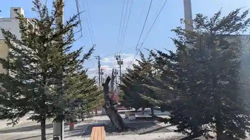 旭川銀座弁天神社の庭園