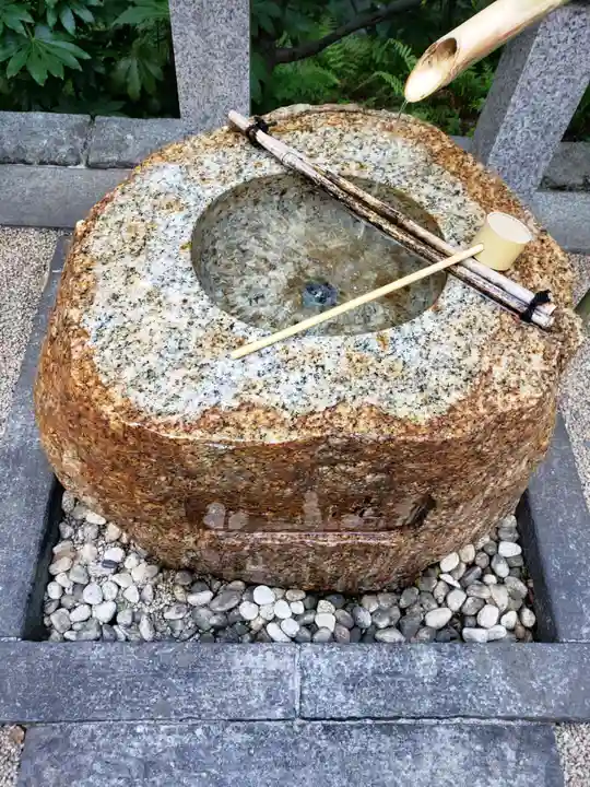 銀世界稲荷神社の手水舎