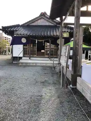 柏原神社の本殿・本堂