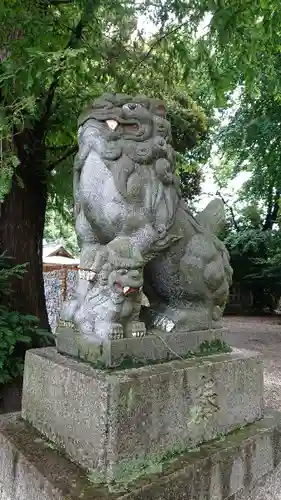 岩槻久伊豆神社の狛犬