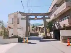 白山神社の鳥居