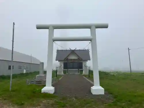 納沙布金刀比羅神社の鳥居